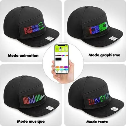 Casquette bandeau LED - Tarif dégressif jusqu'à 22€ par 10 unité